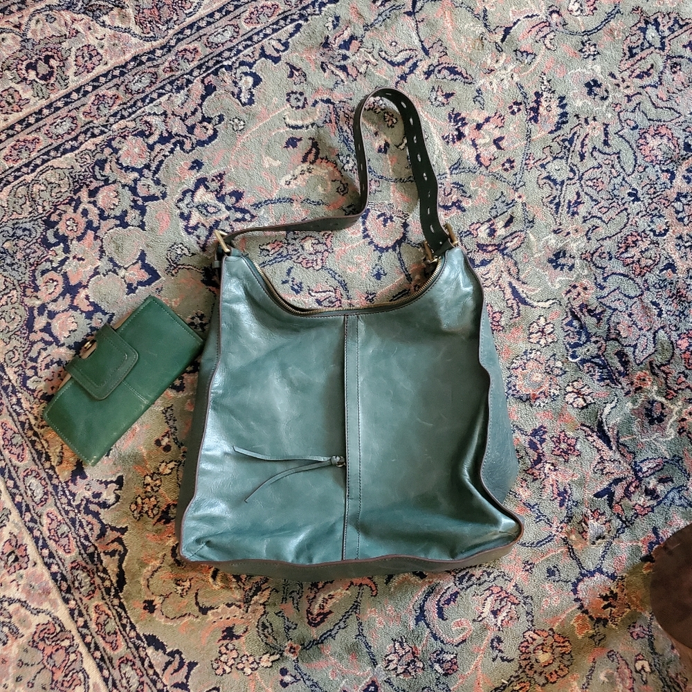 Emerald Green Hobo Brand Bag